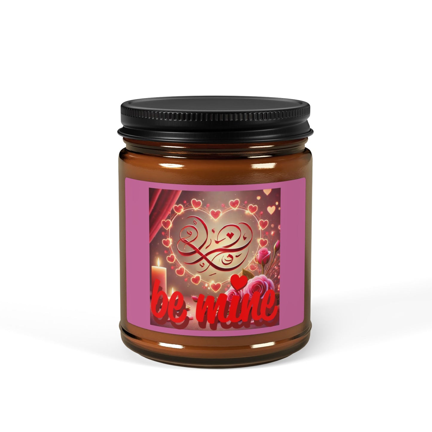 Scented Soy Candle ( Multi-Size,Amber Jar)