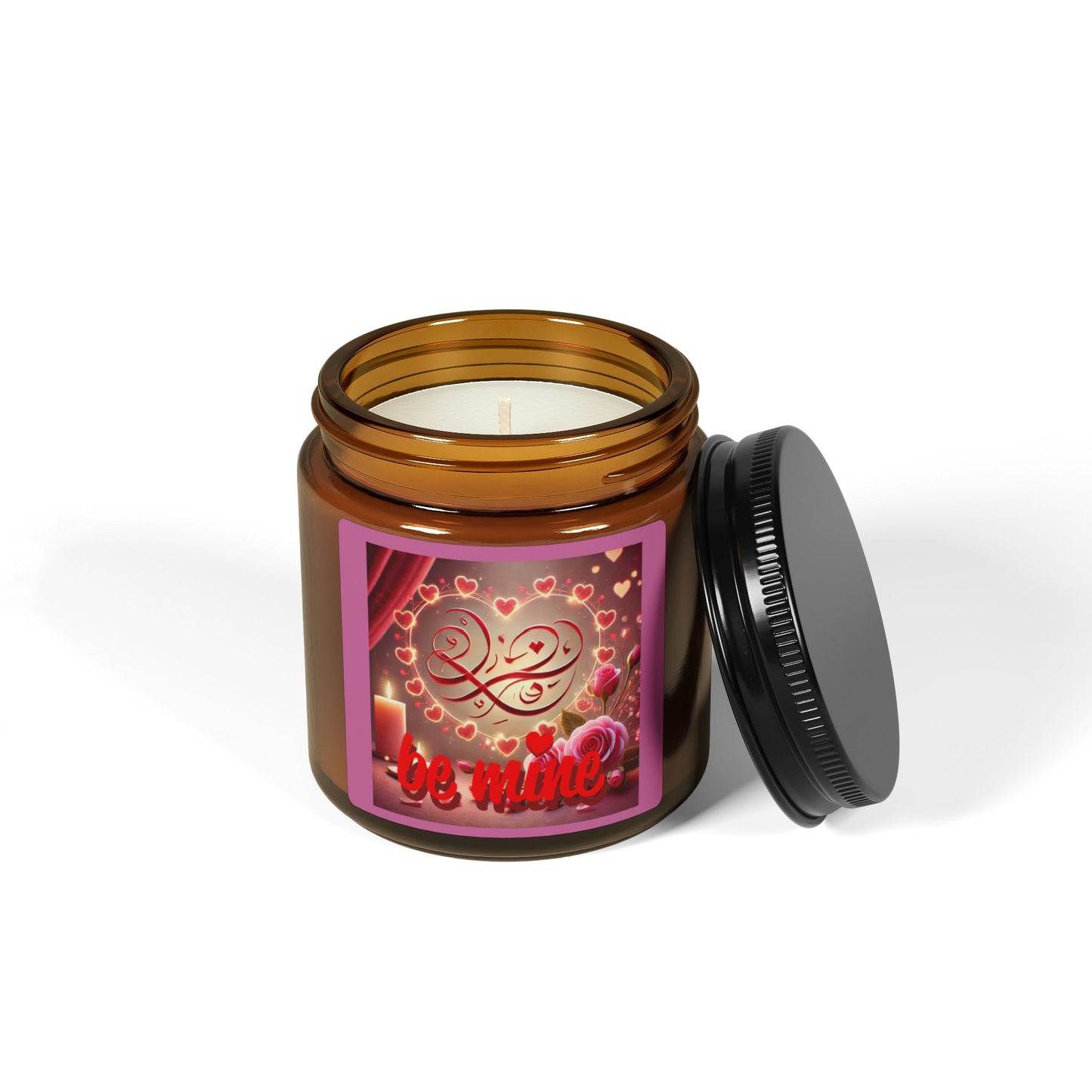 Scented Soy Candle ( Multi-Size,Amber Jar)