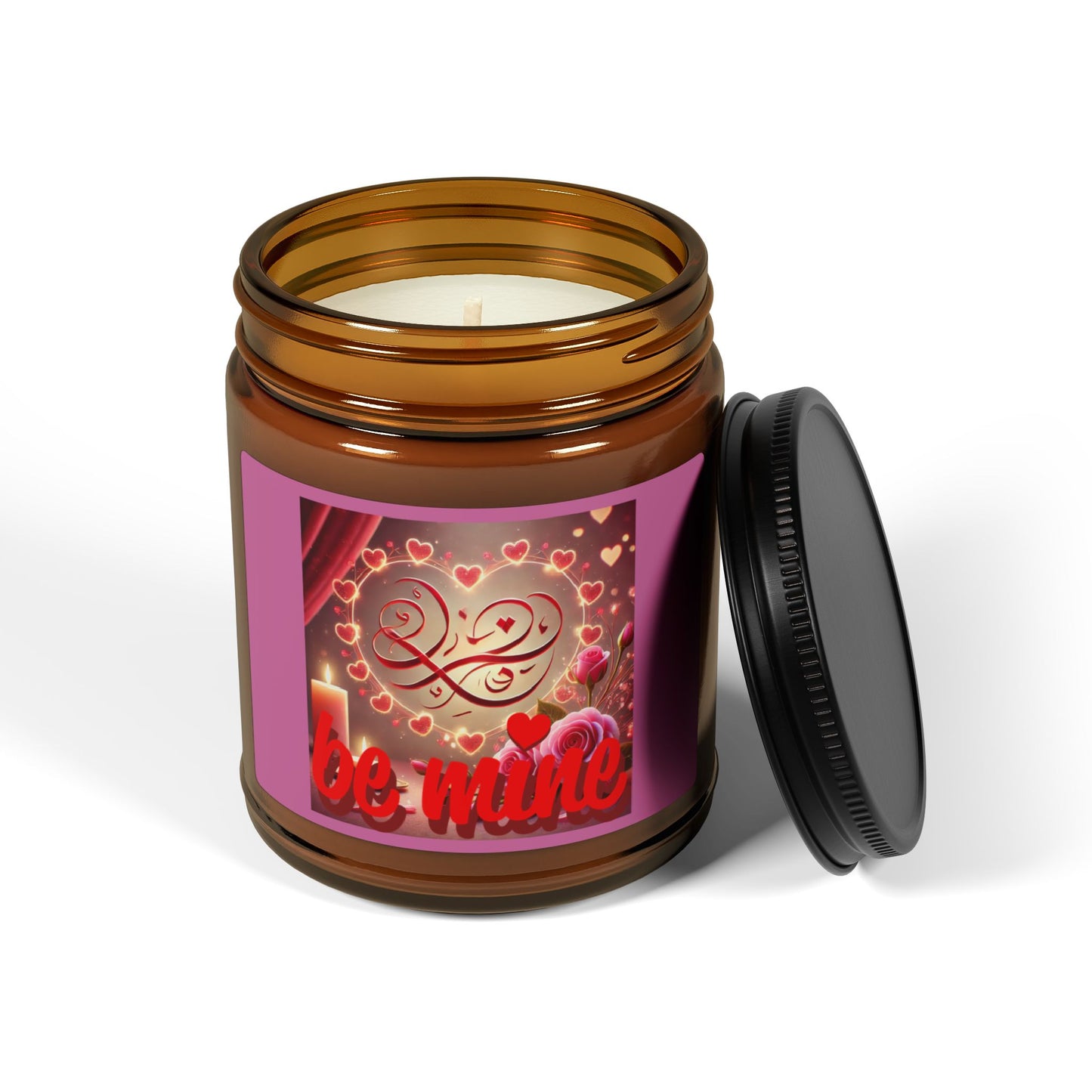 Scented Soy Candle ( Multi-Size,Amber Jar)